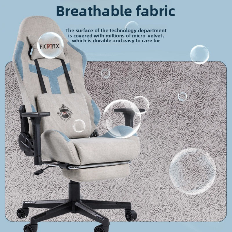 Ergonomic Gaming Office Chair with Adjustable Features