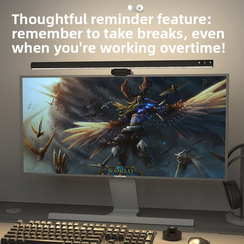 Adjustable LED Monitor Light with Remote Control