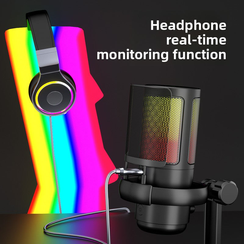 USB Live Microphone with Cantilever Arm