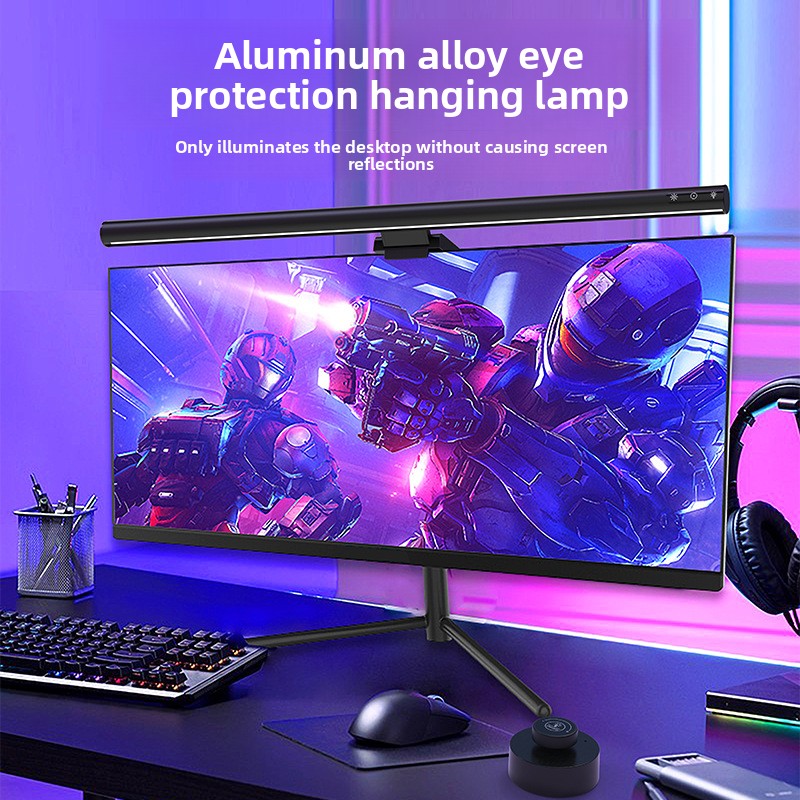 Adjustable LED Monitor Light with Remote Control