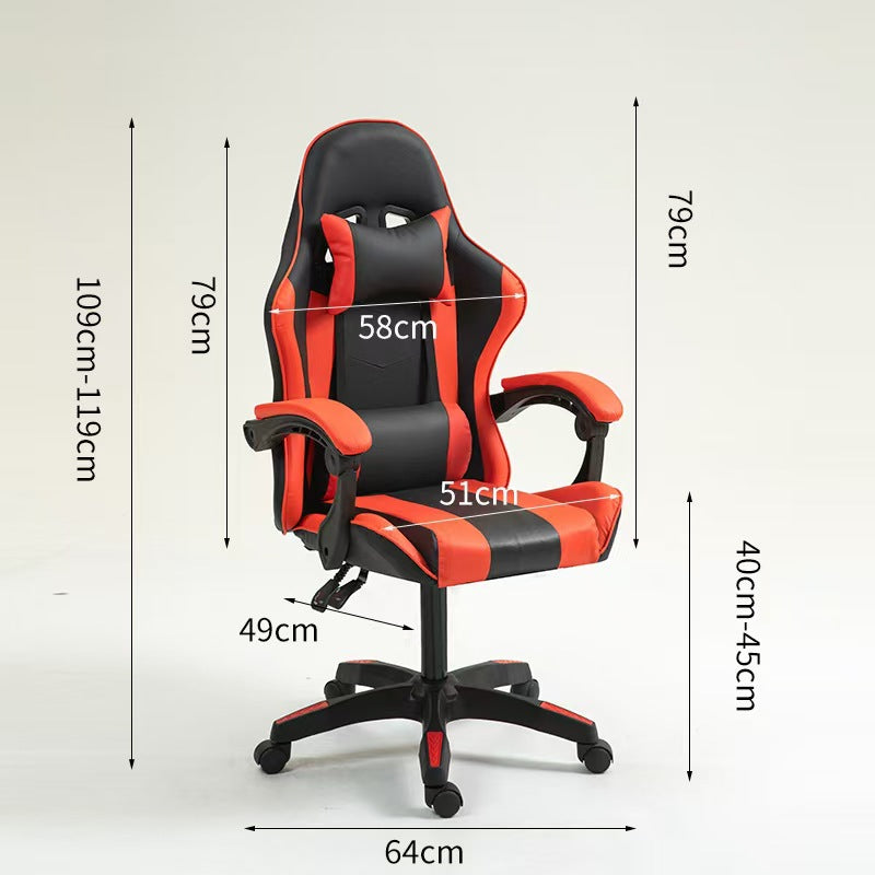 Ergonomic Gaming Office Chair with Adjustable Features