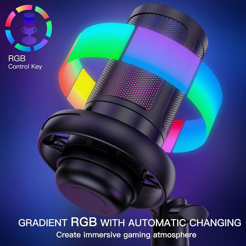 RGB Condenser Wired Microphone ME6S