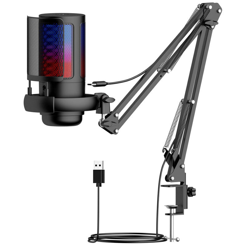 USB Live Microphone with Cantilever Arm
